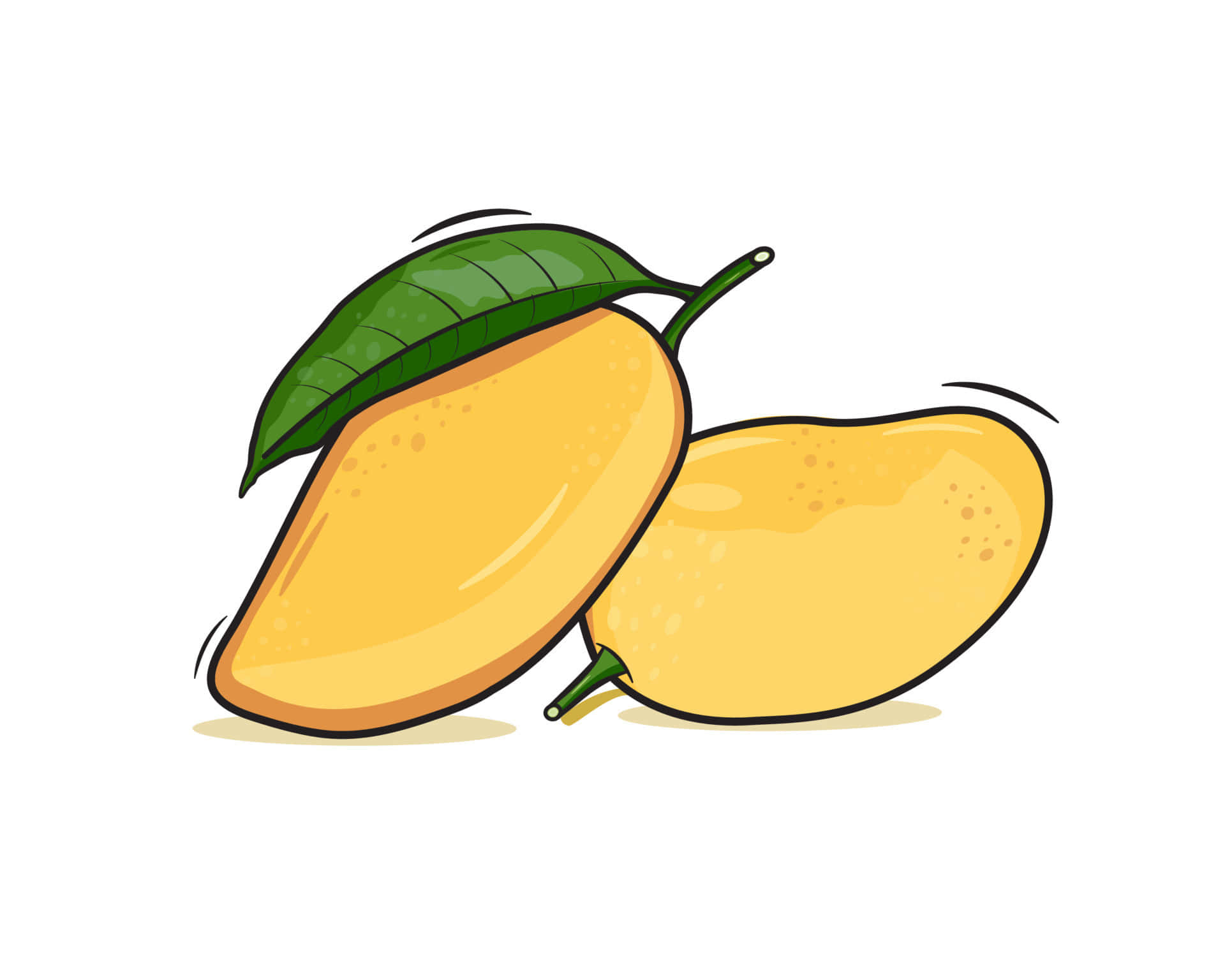 Söthetenav En Perfekt Mogen Mango