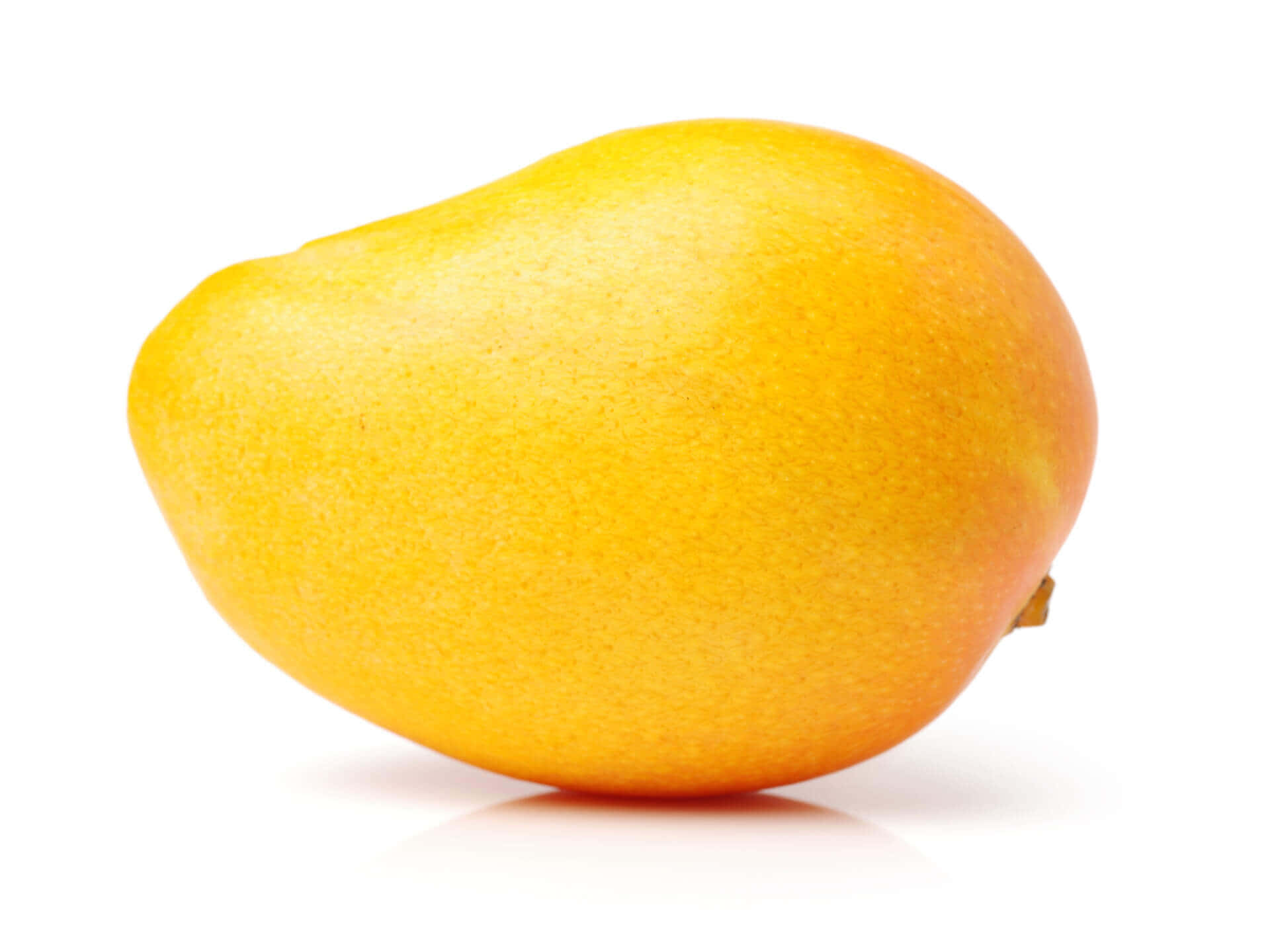 A Yellow Fruit On A White Background