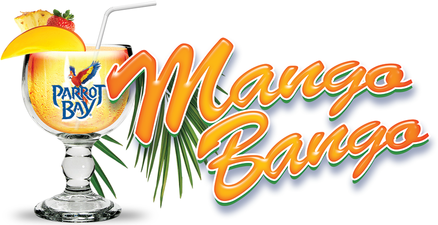 Mango Bango Parrot Bay Cocktail PNG