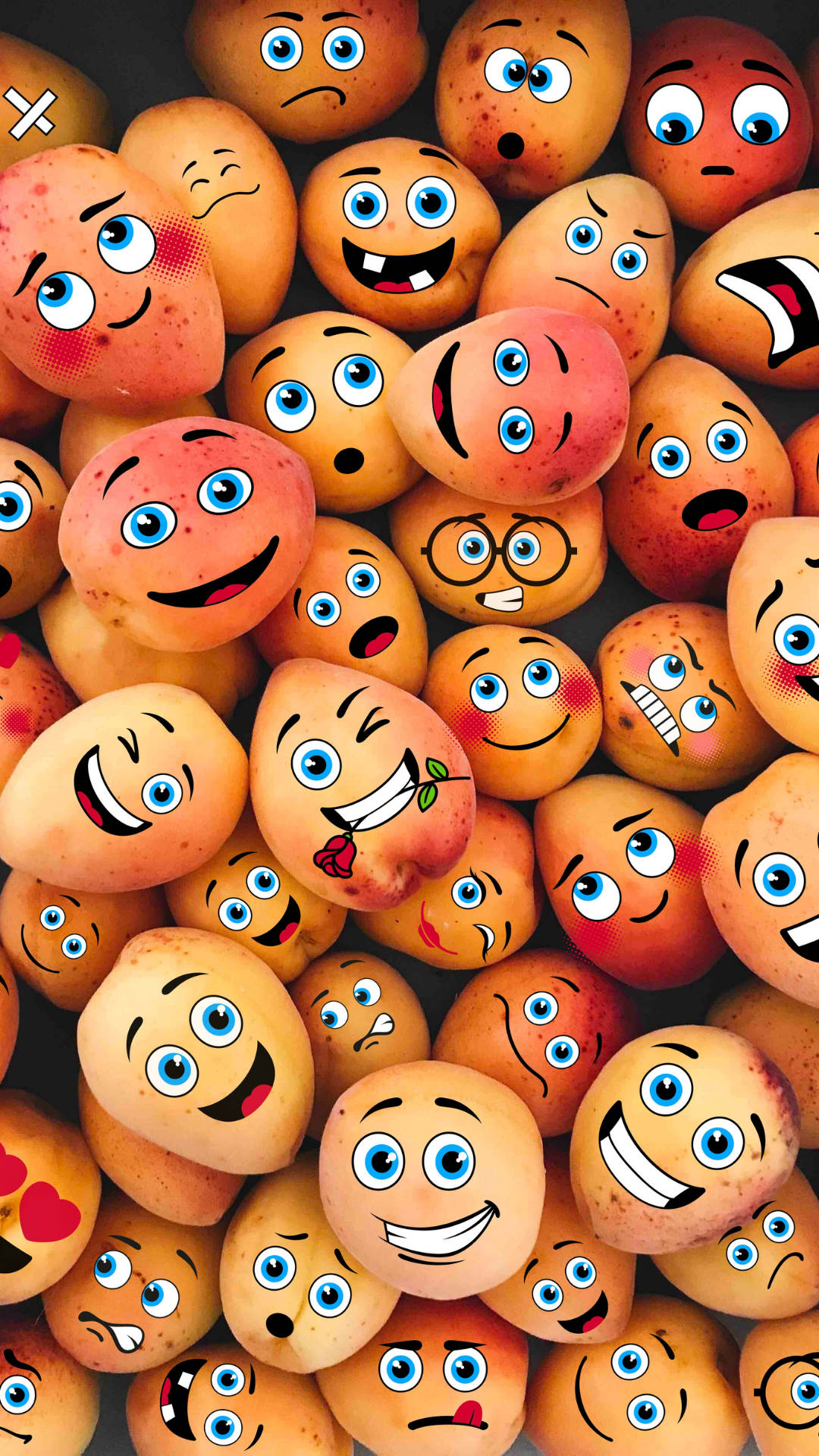 Mango Emojis Wallpaper