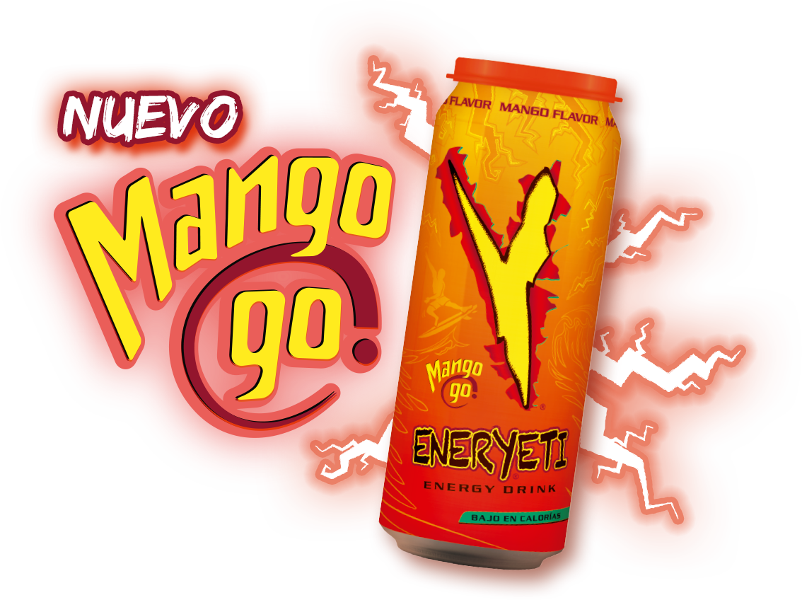 Mango Go Energy Drink Promotion PNG