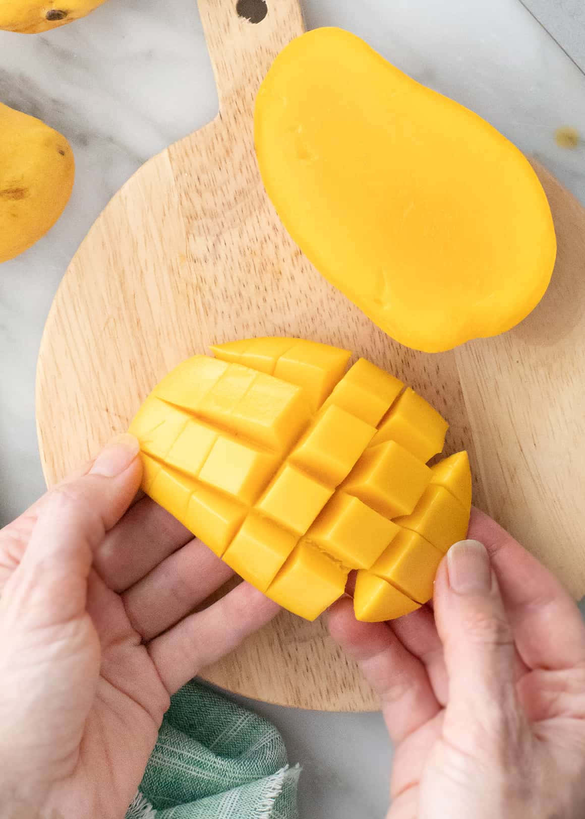 Indulge in the juicy goodness of a Mango