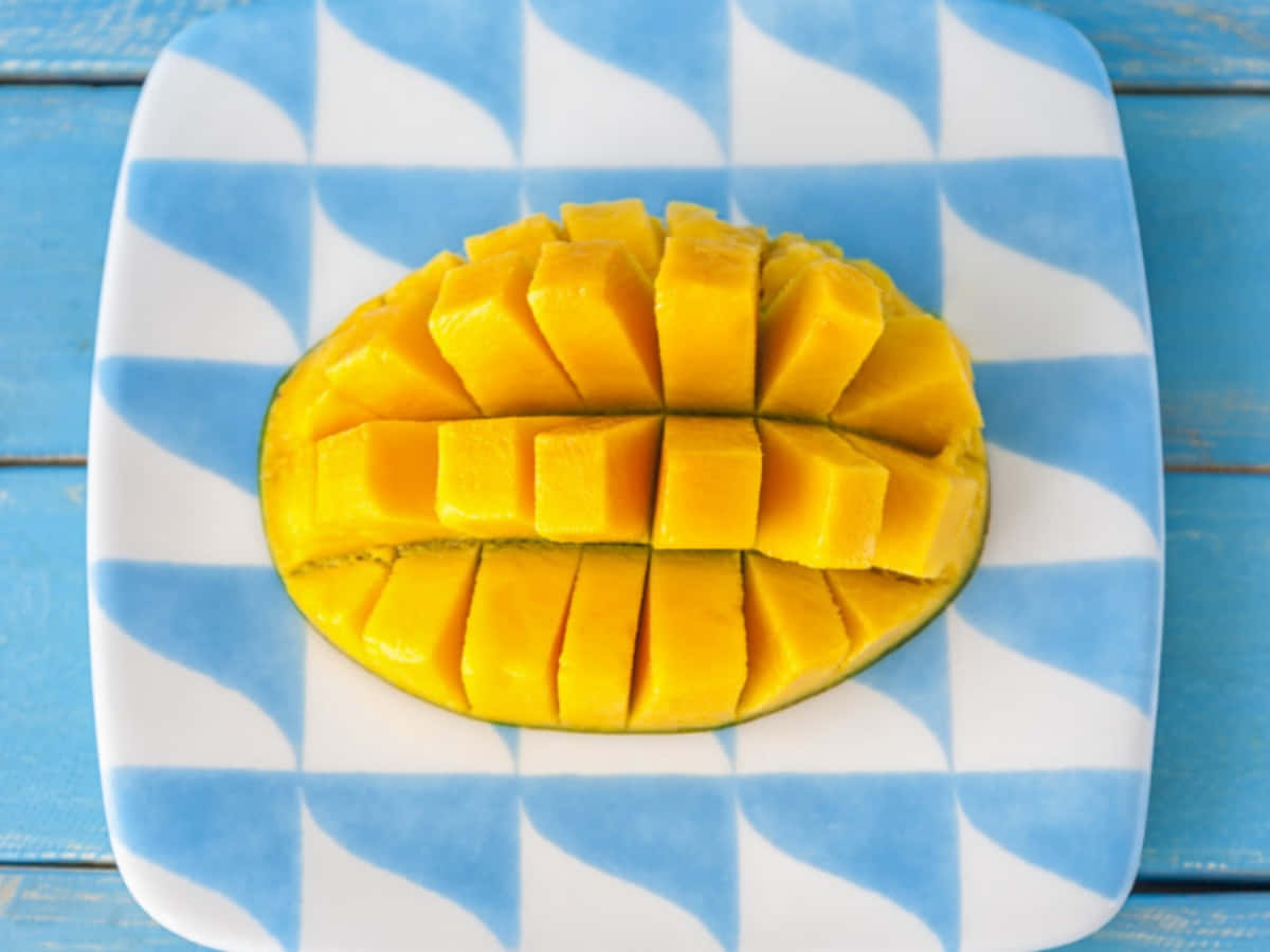 Fresh, ripe mangos at the peak of perfection