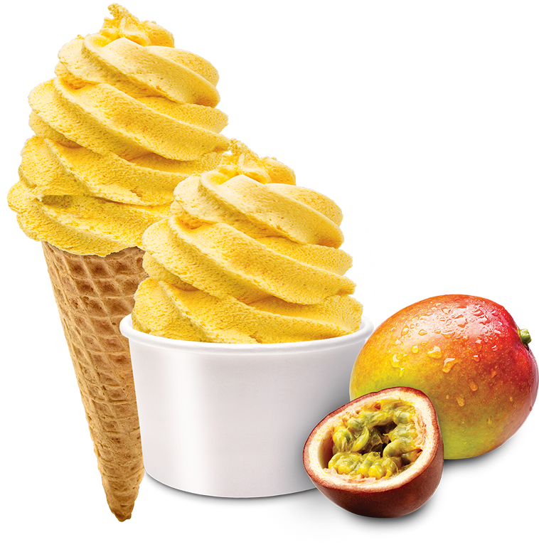Mango_ Frozen_ Yogurt_ Delight PNG