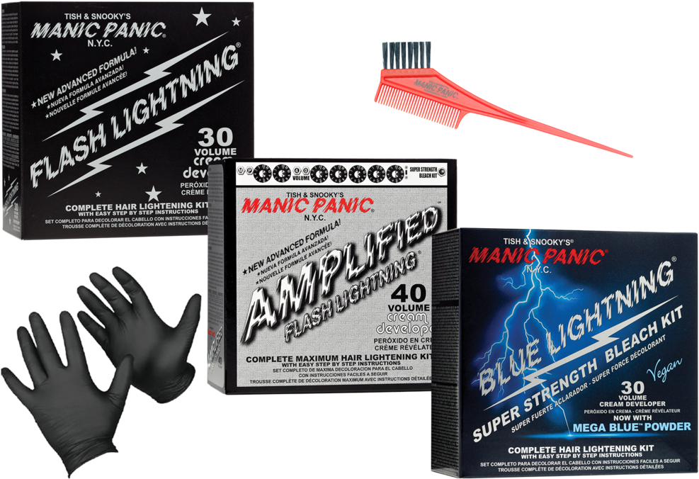 Manic Panic Hair Lightening Kits PNG