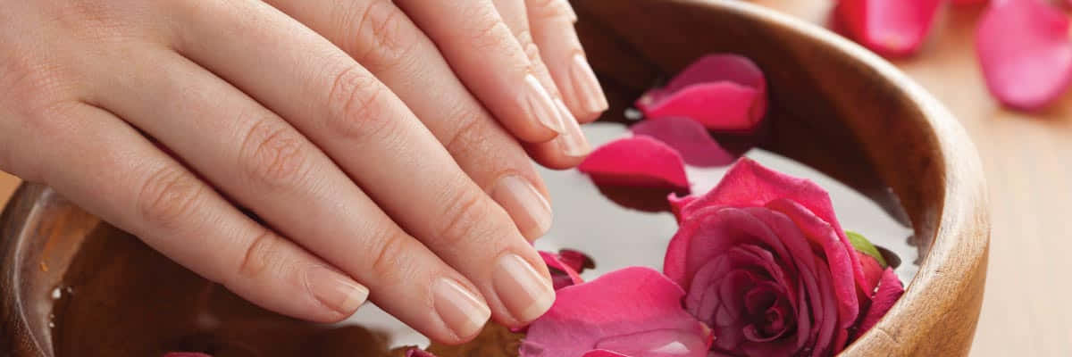 "Mani Care! Get the perfect nails with the perfect manicure at the perfect salon."