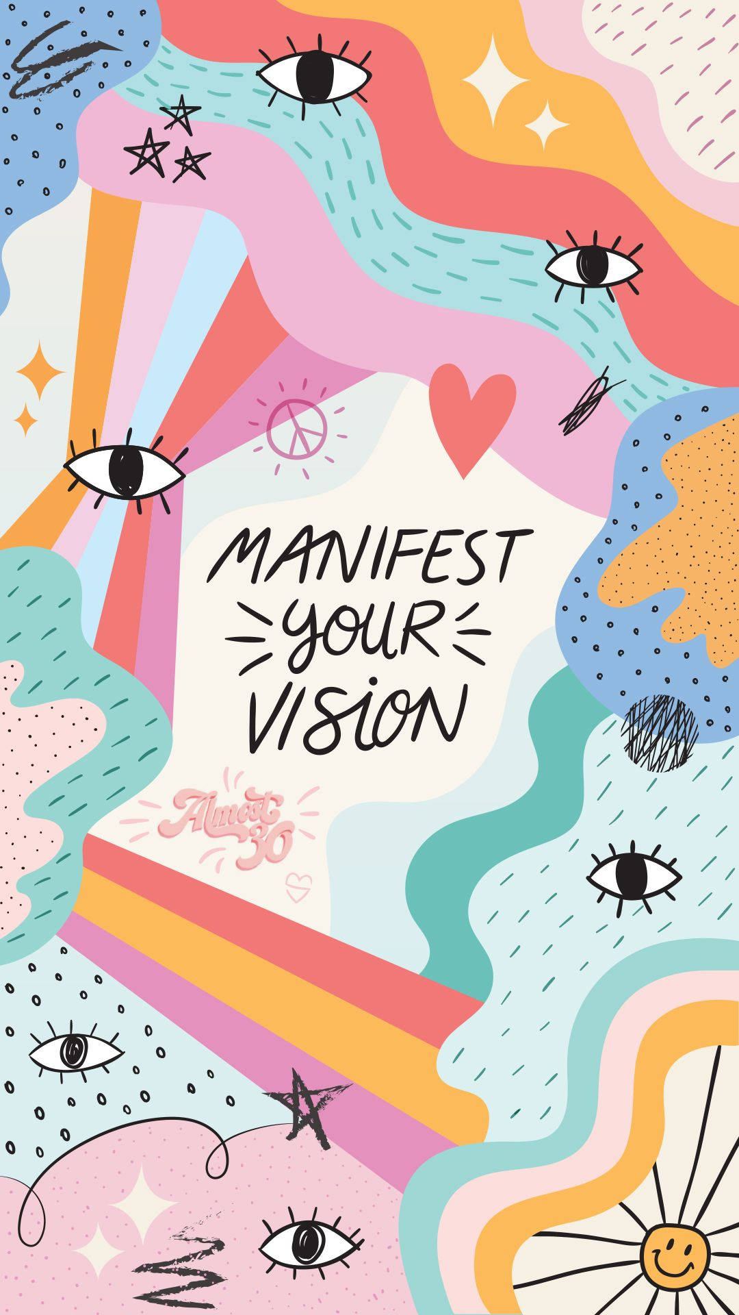 Manifest Your Vision Wallpaper