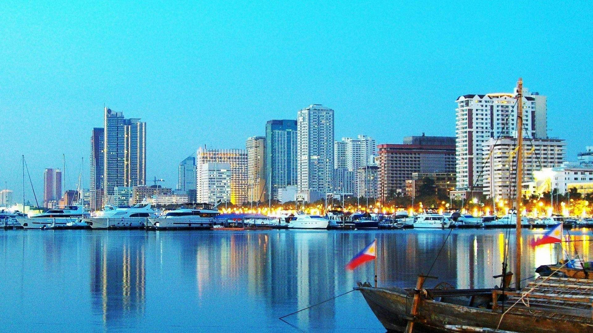 Download Manila Bay City View Wallpaper 
