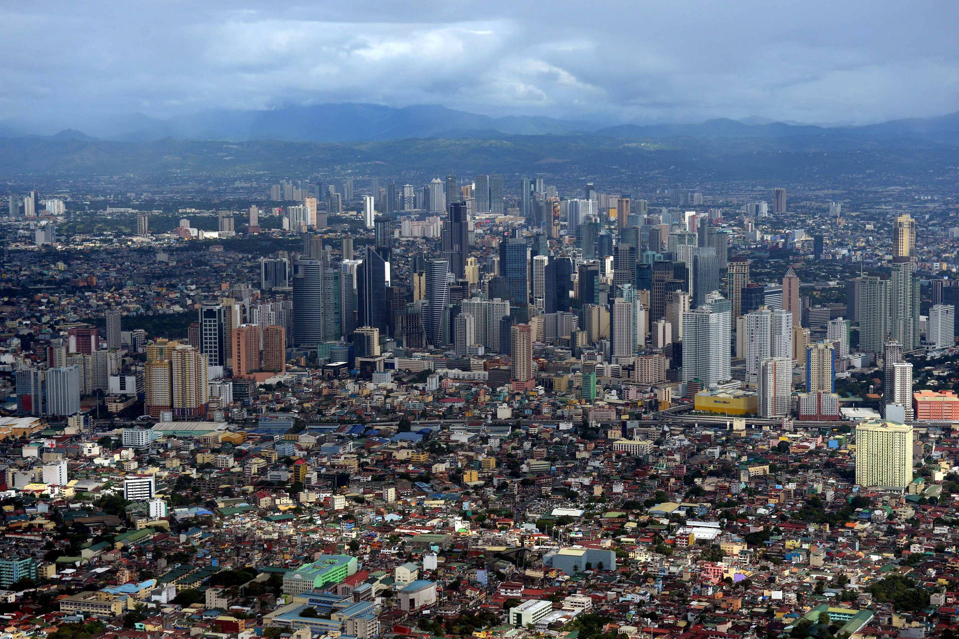 Manila Filippinerne Bybilledet Wallpaper