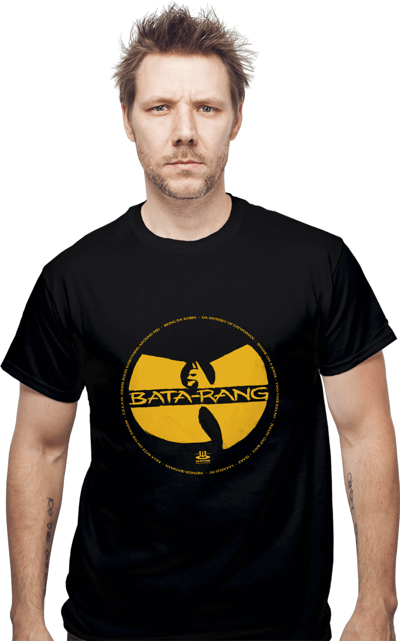 Manin Batman Themed Shirt PNG