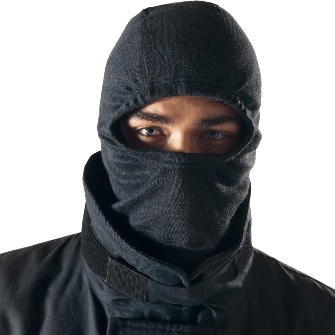 Manin Black Balaclava PNG