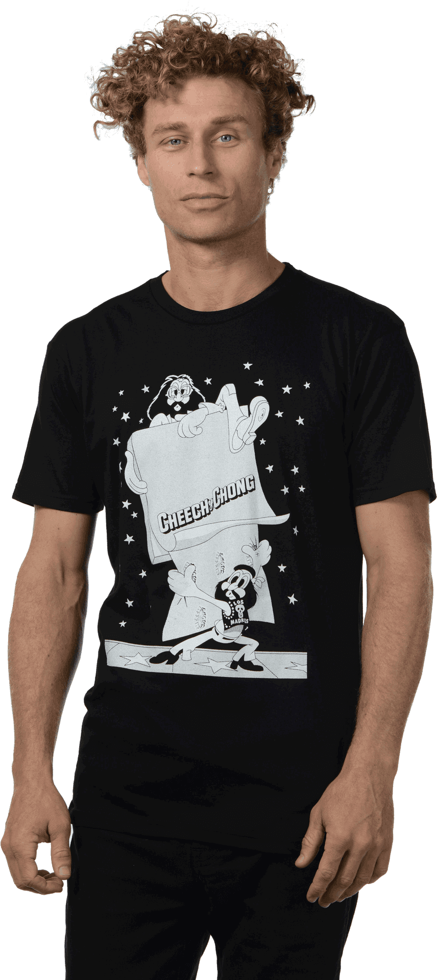 Manin Cheechand Chong Shirt PNG