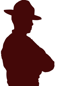 Manin Hat Silhouette PNG