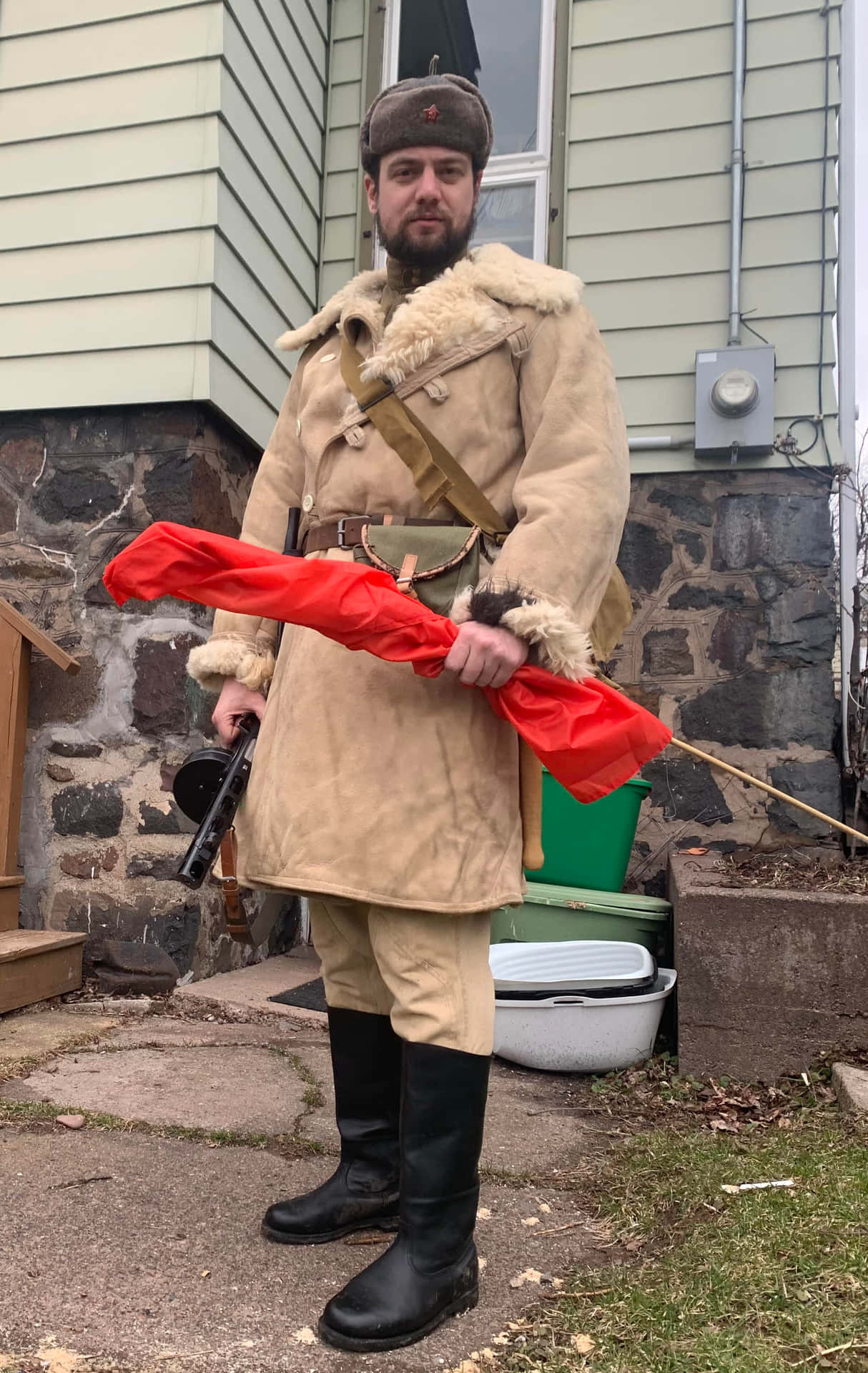 Homme En Uniforme Militaire Historique Fond d'écran