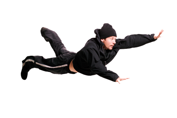 Manin Midair Fall PNG