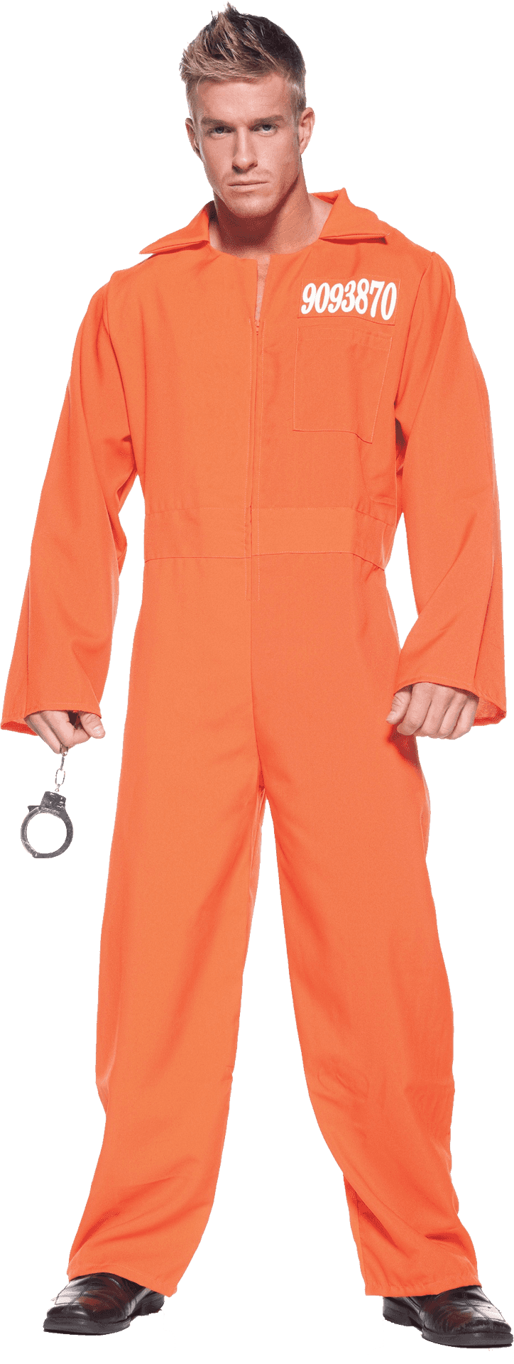 Manin Orange Prison Jumpsuit PNG