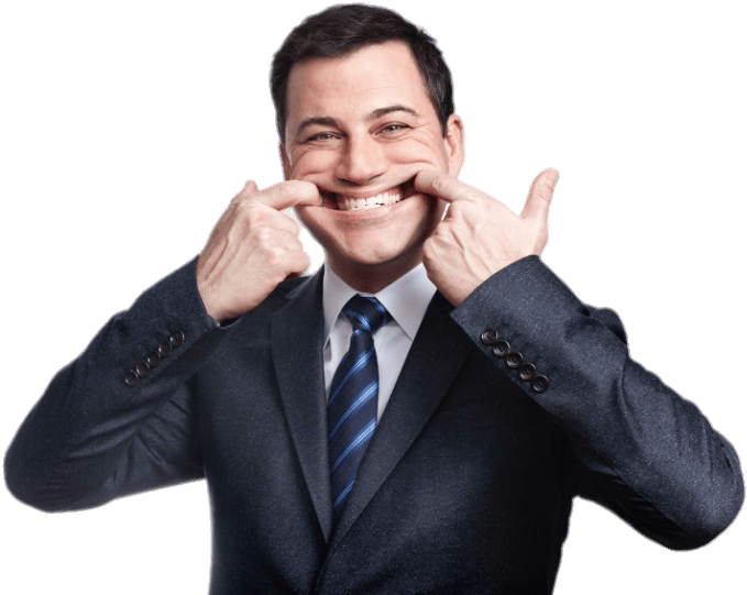 Manin Suit Forced Smile PNG