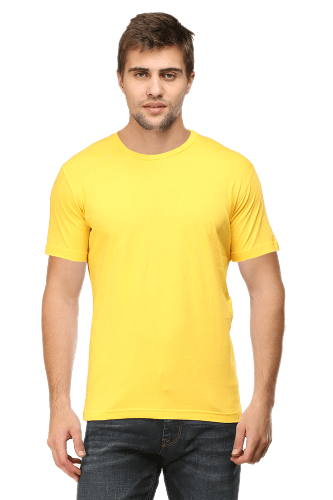 Manin Yellow T Shirt PNG