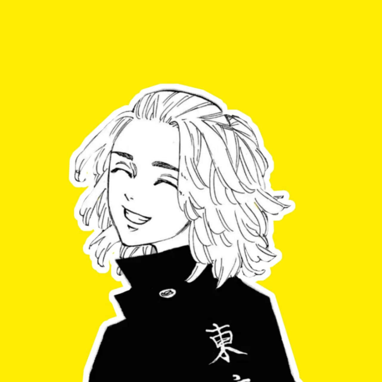 A Girl With Short Hair And A Black Jacket Wallpaper