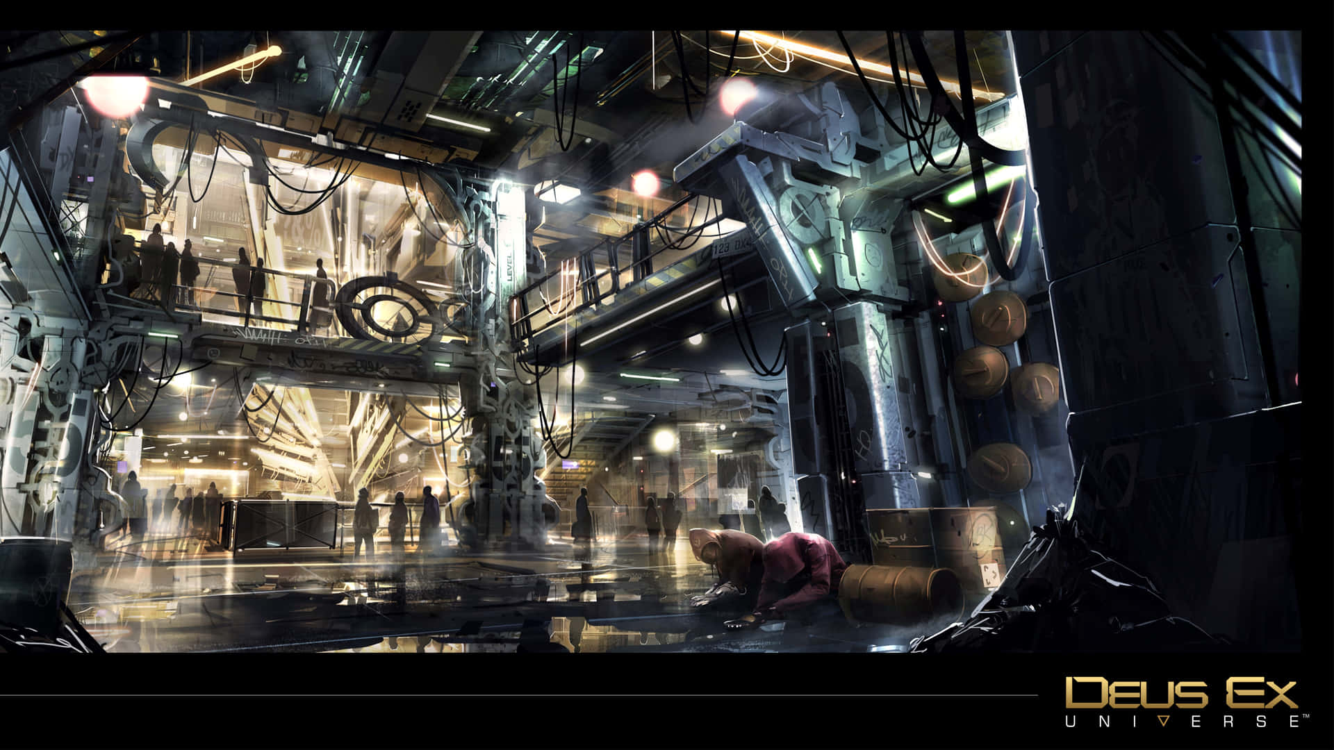 Experience Mankind Divided - the cyberpunk-inspired action RPG Wallpaper