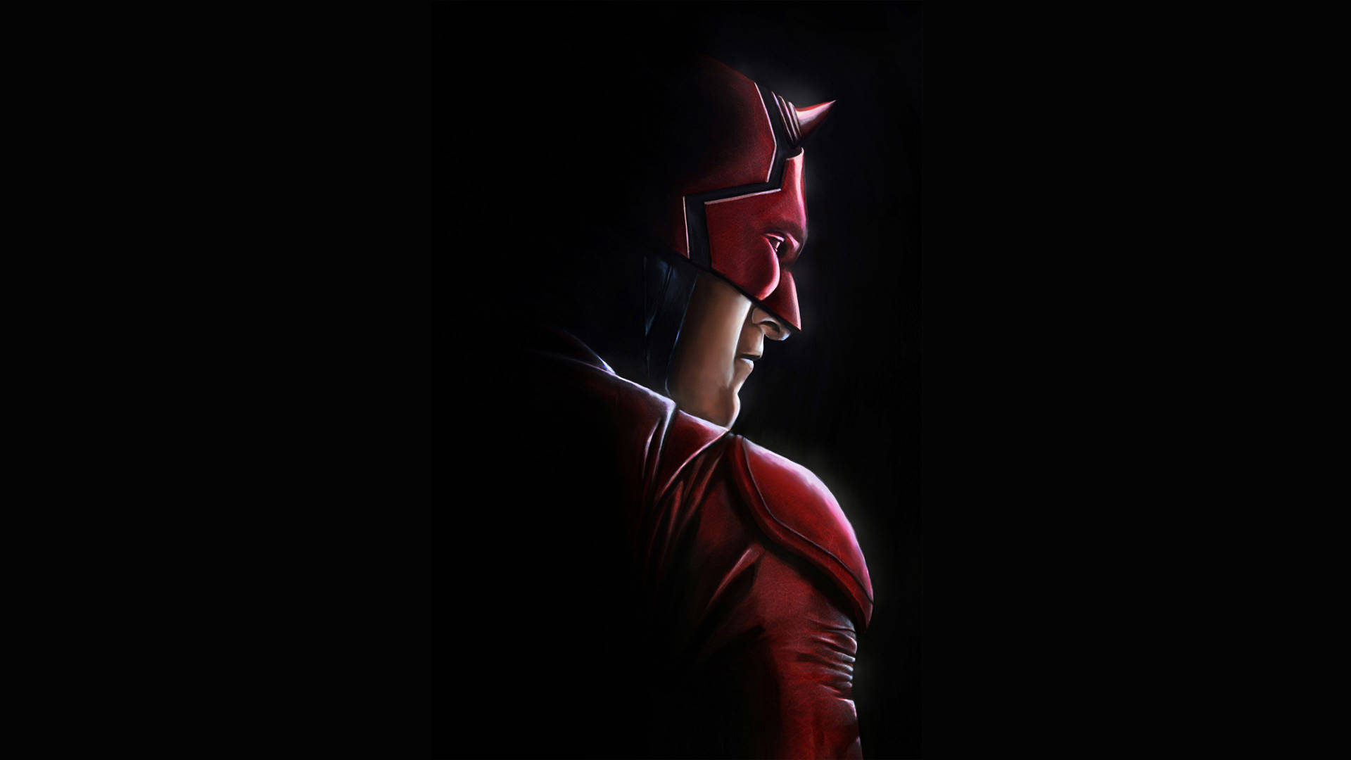 Manly Daredevil Abstract