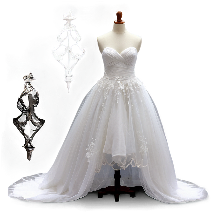 Mannequin For Bridal Gown Display Png Fpa PNG