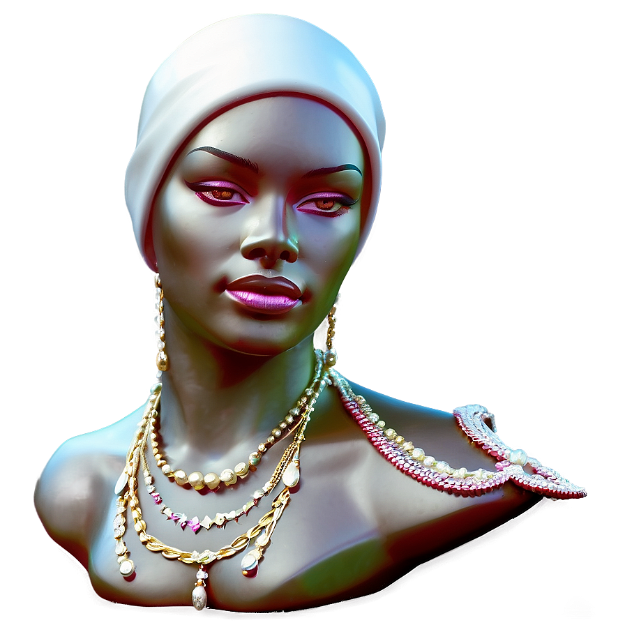 Mannequin For Jewelry Display Png 05242024 PNG