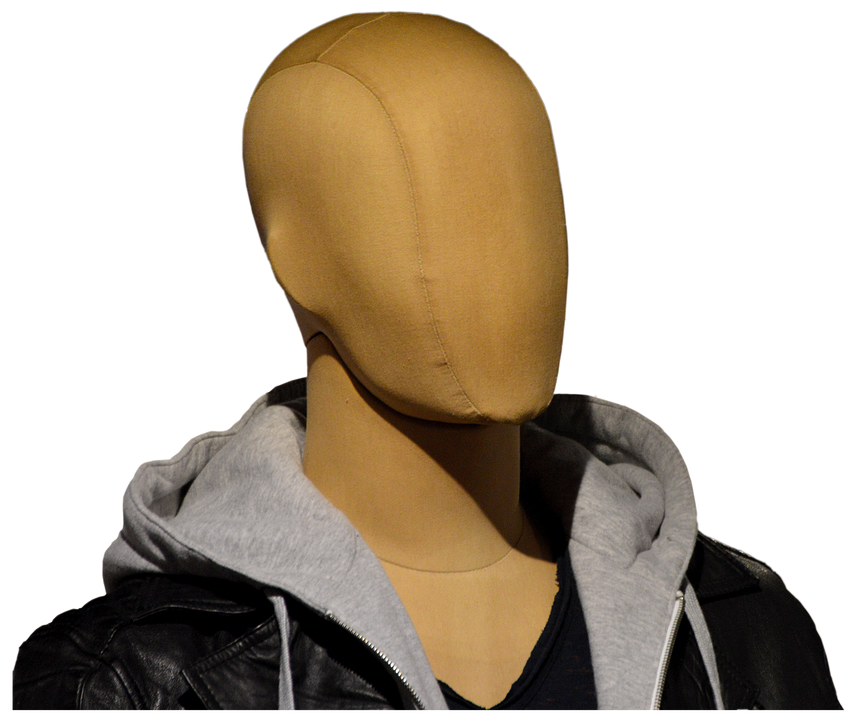Mannequin Headin Hoodieand Jacket PNG