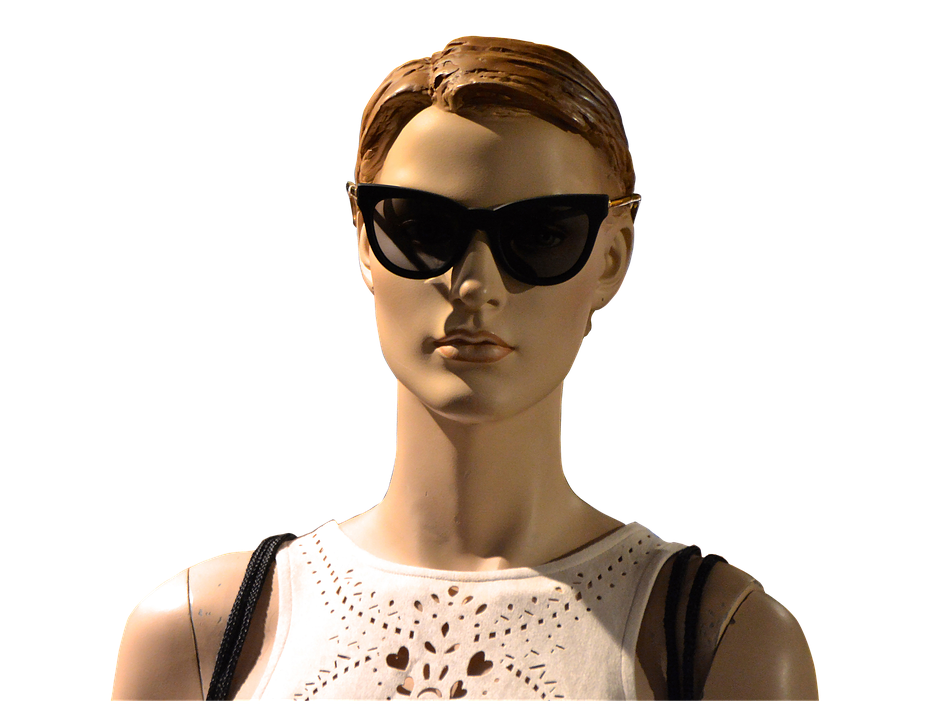 Mannequin Model Sunglasses PNG