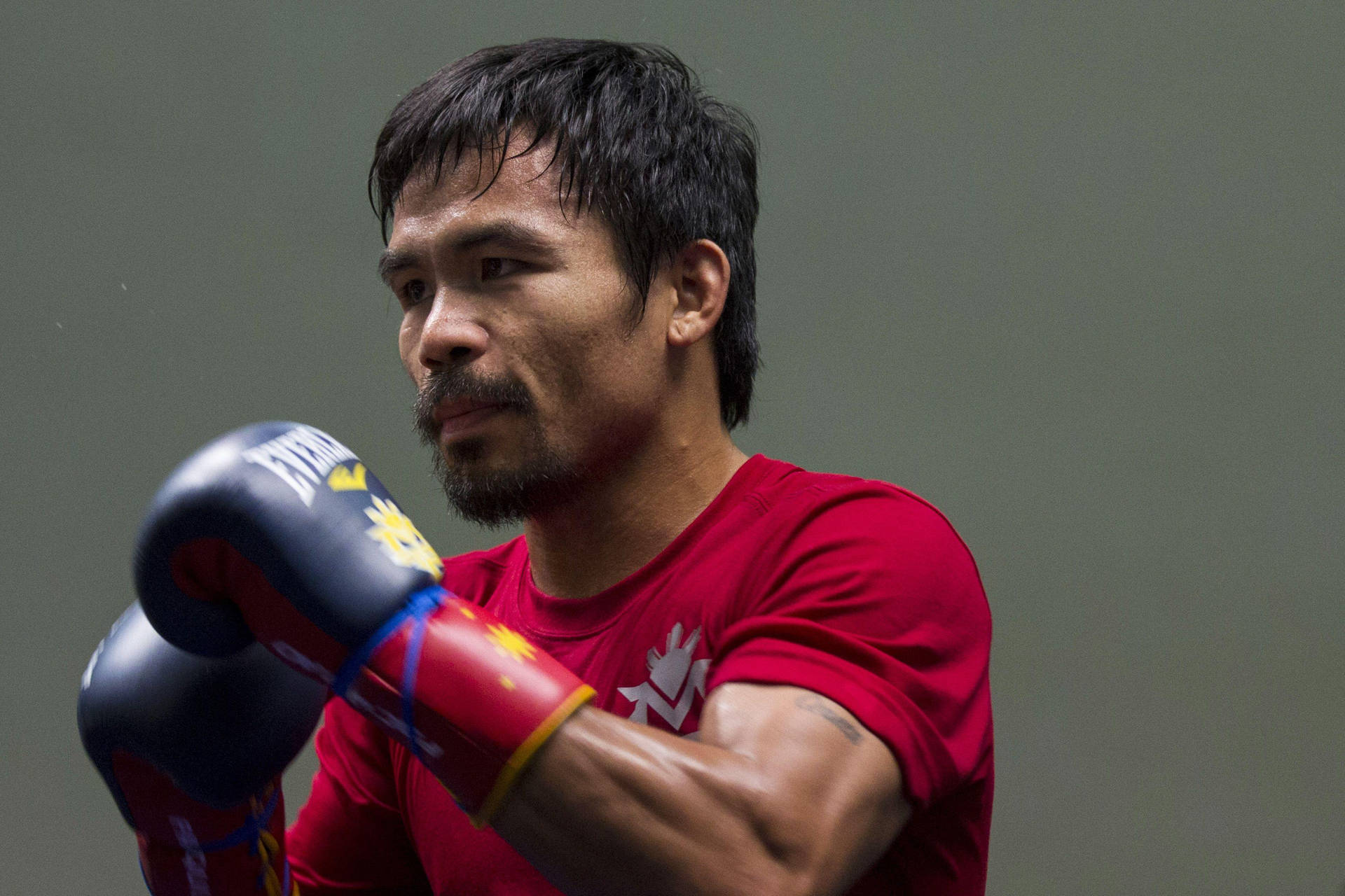 Manny Pacquiao In Practice Wallpaper