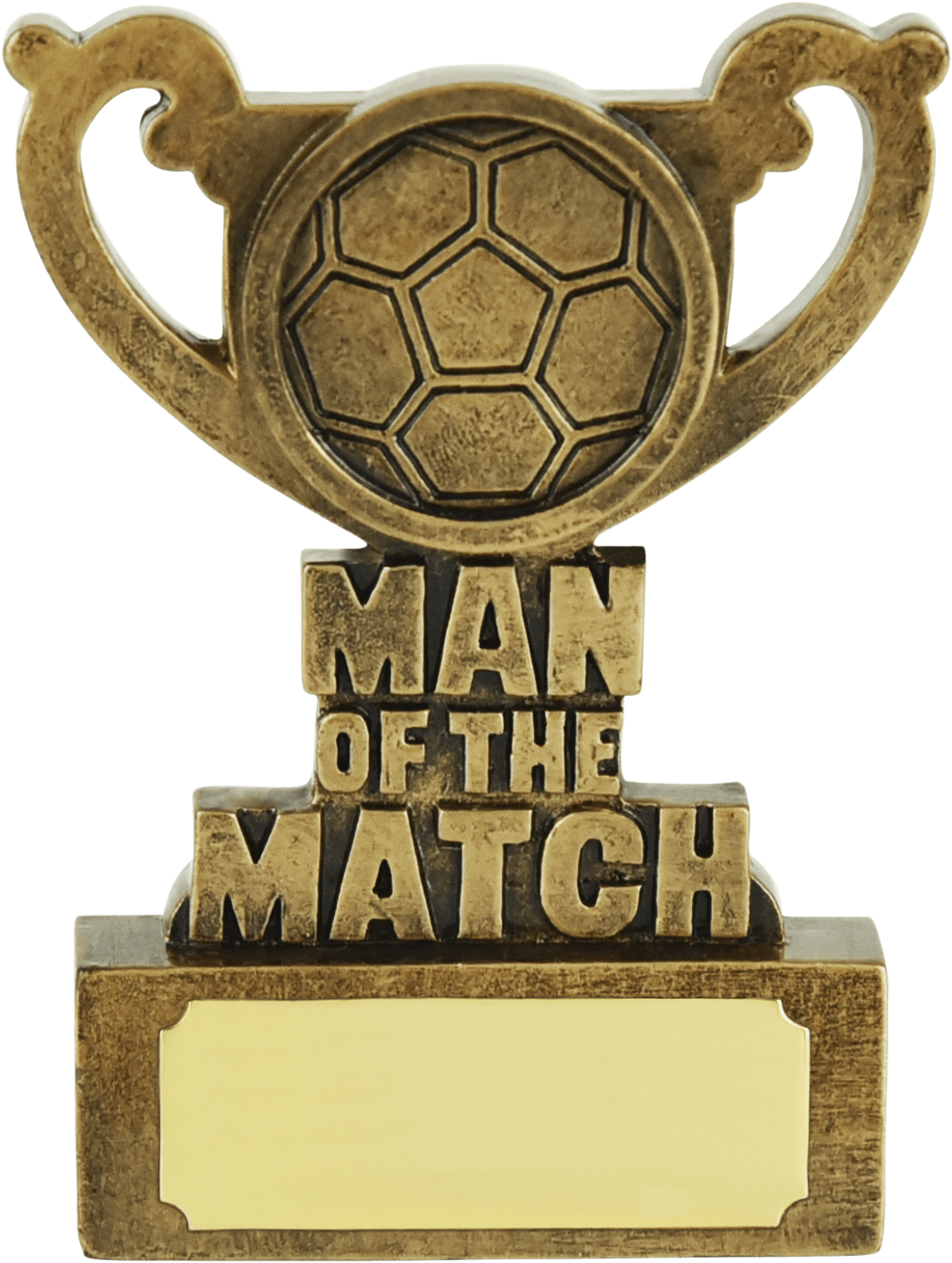 Manofthe Match Soccer Trophy PNG