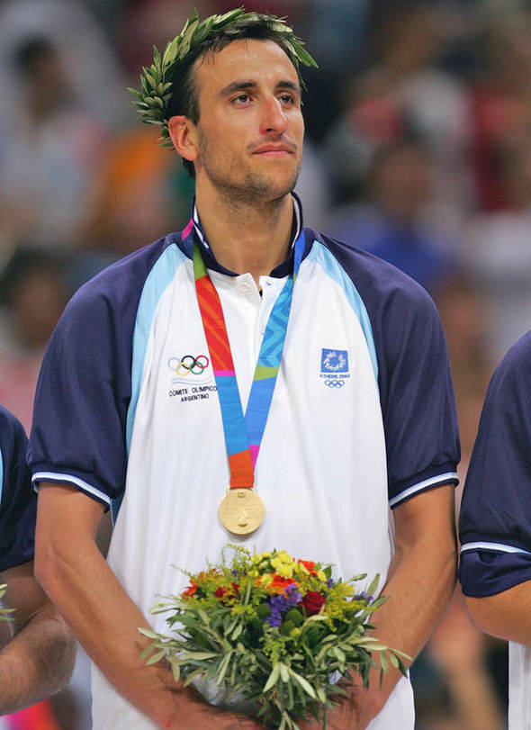 Manuginobili En Los Juegos Olímpicos De 2004 Fondo de pantalla