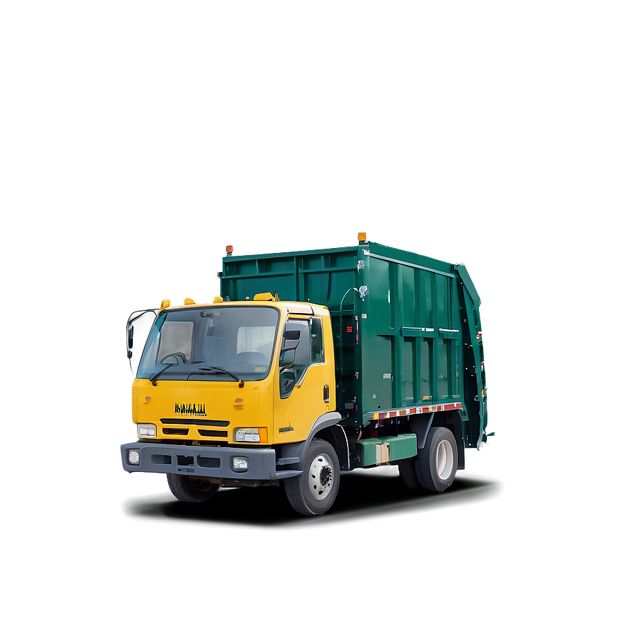 Manual Garbage Truck Png 06202024 PNG