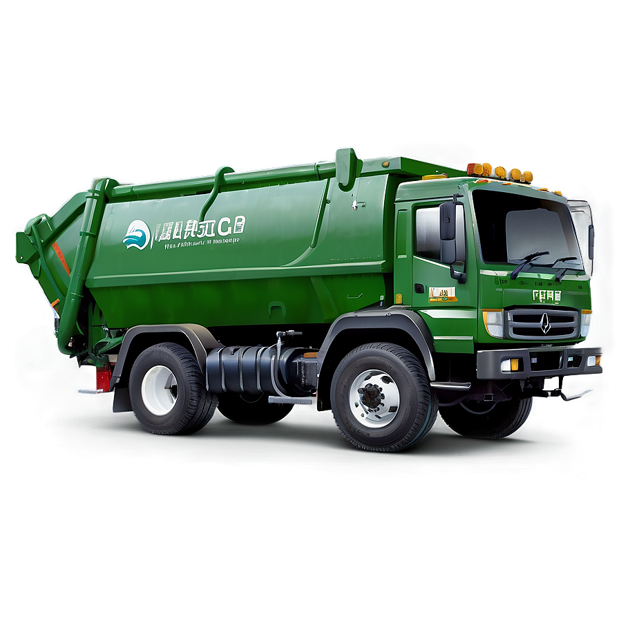 Manual Garbage Truck Png Wth PNG