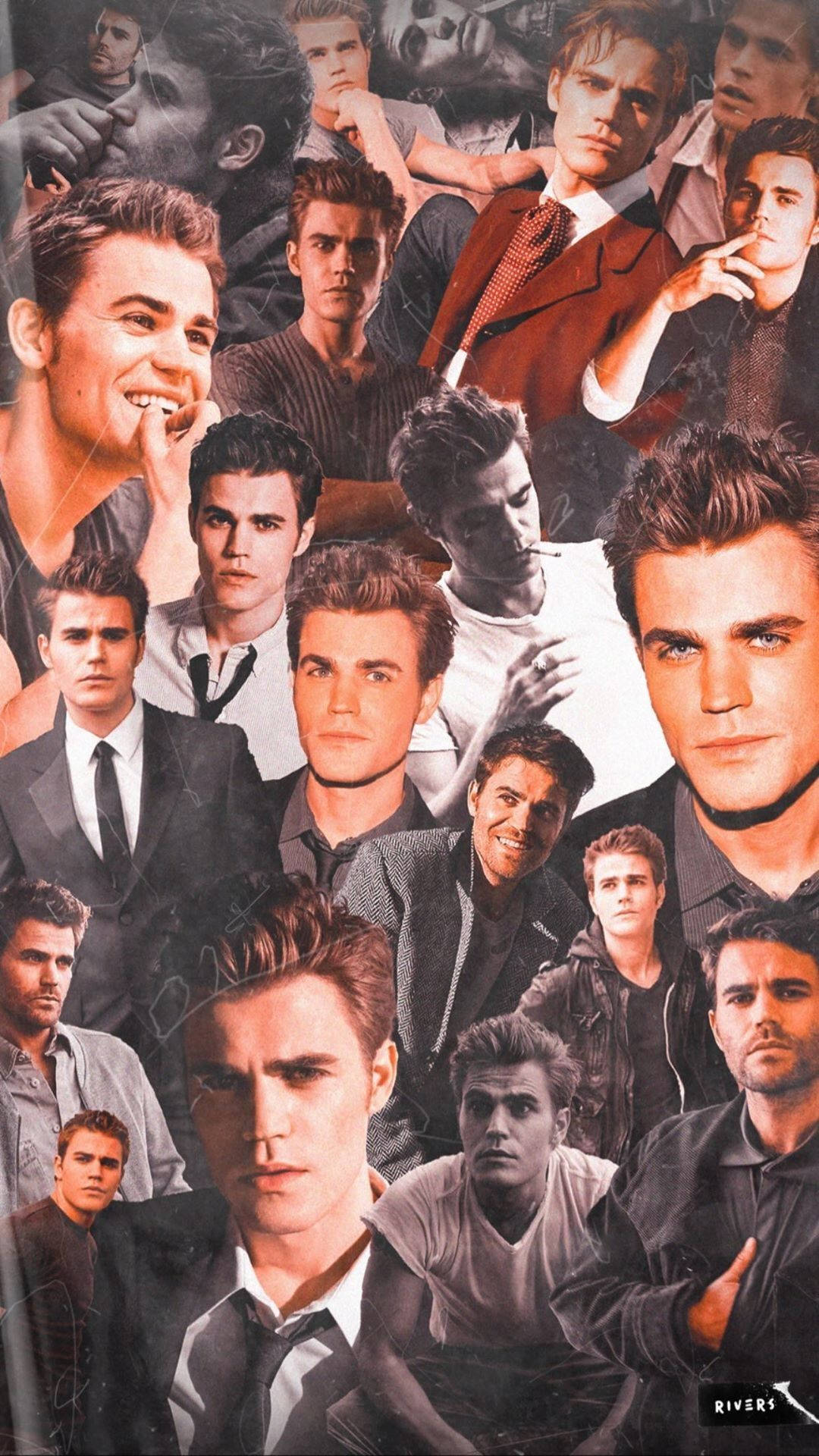 Many Faces Of Stefan Salvatore Wallpaper