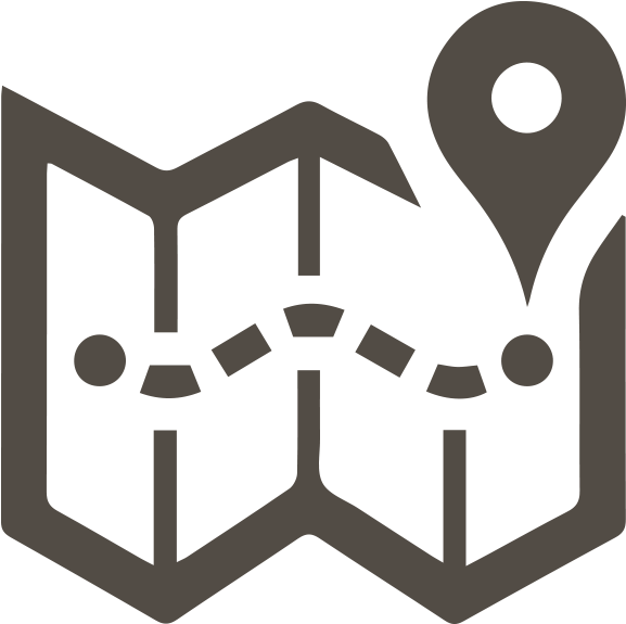 Map Navigation Icon PNG
