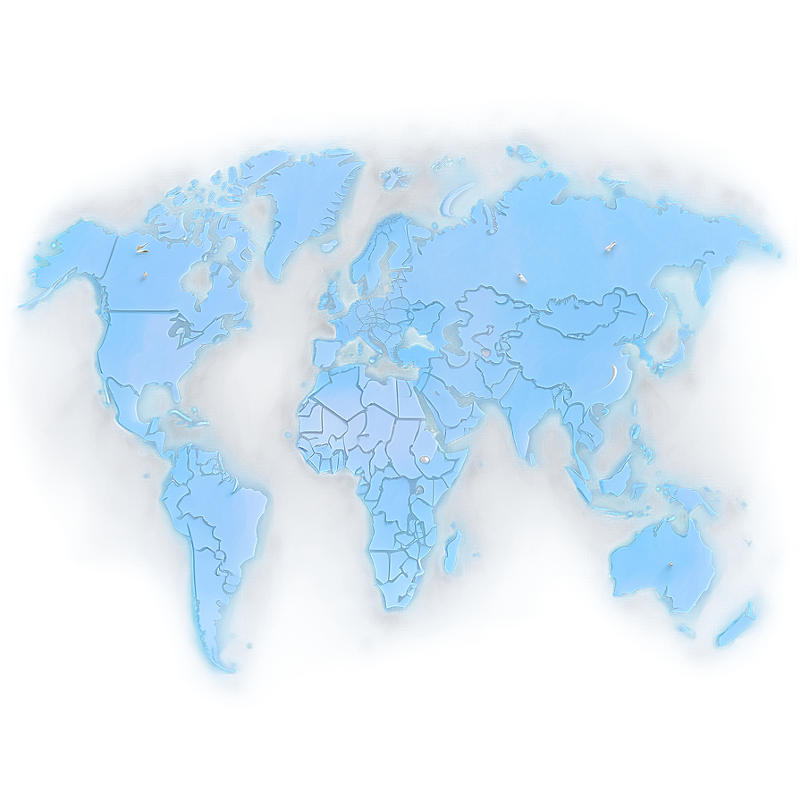 Map Of The World D PNG