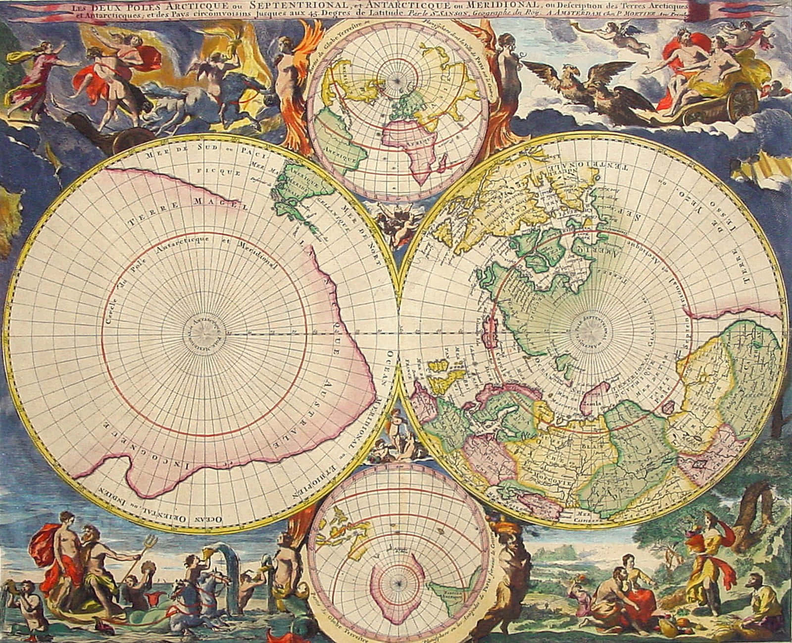 Explore the world with this detailed map