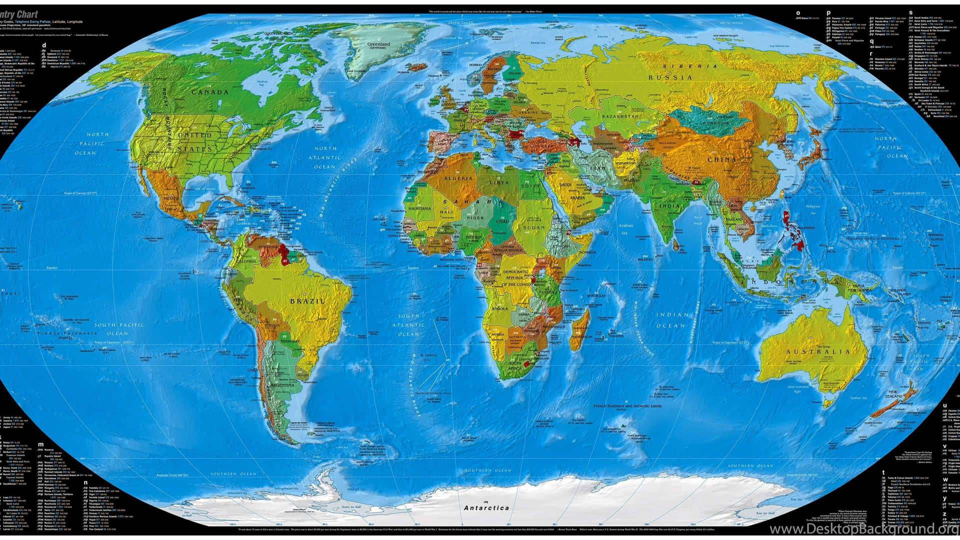 "Explore the World with this Detailed Map of Every Continent"