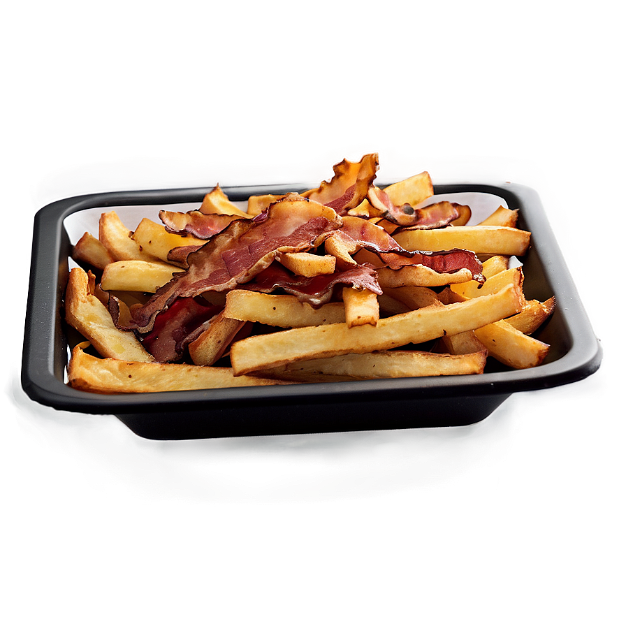 Maple Bacon Fries Png 05242024 PNG