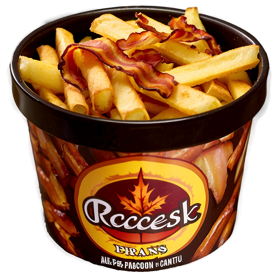 Maple Bacon Fries Png Nms38 PNG