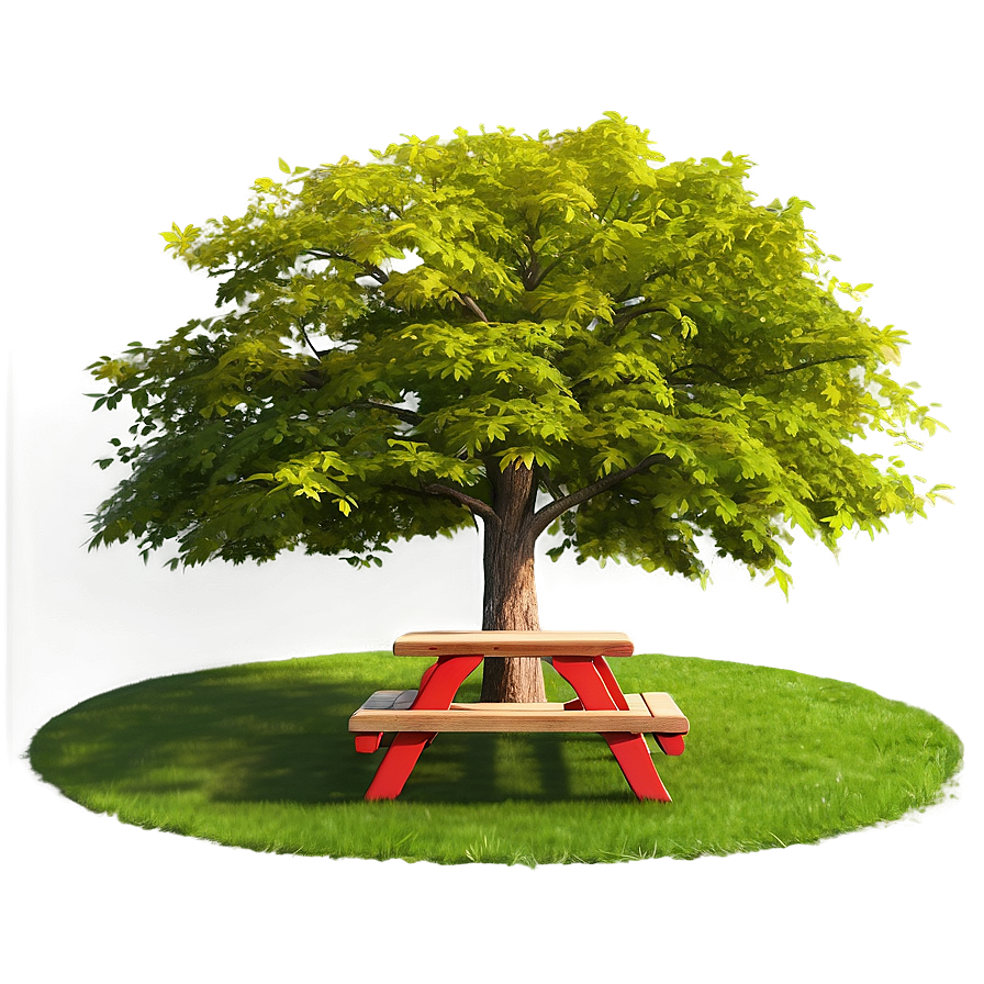 Maple Tree With Picnic Area Png Idx PNG