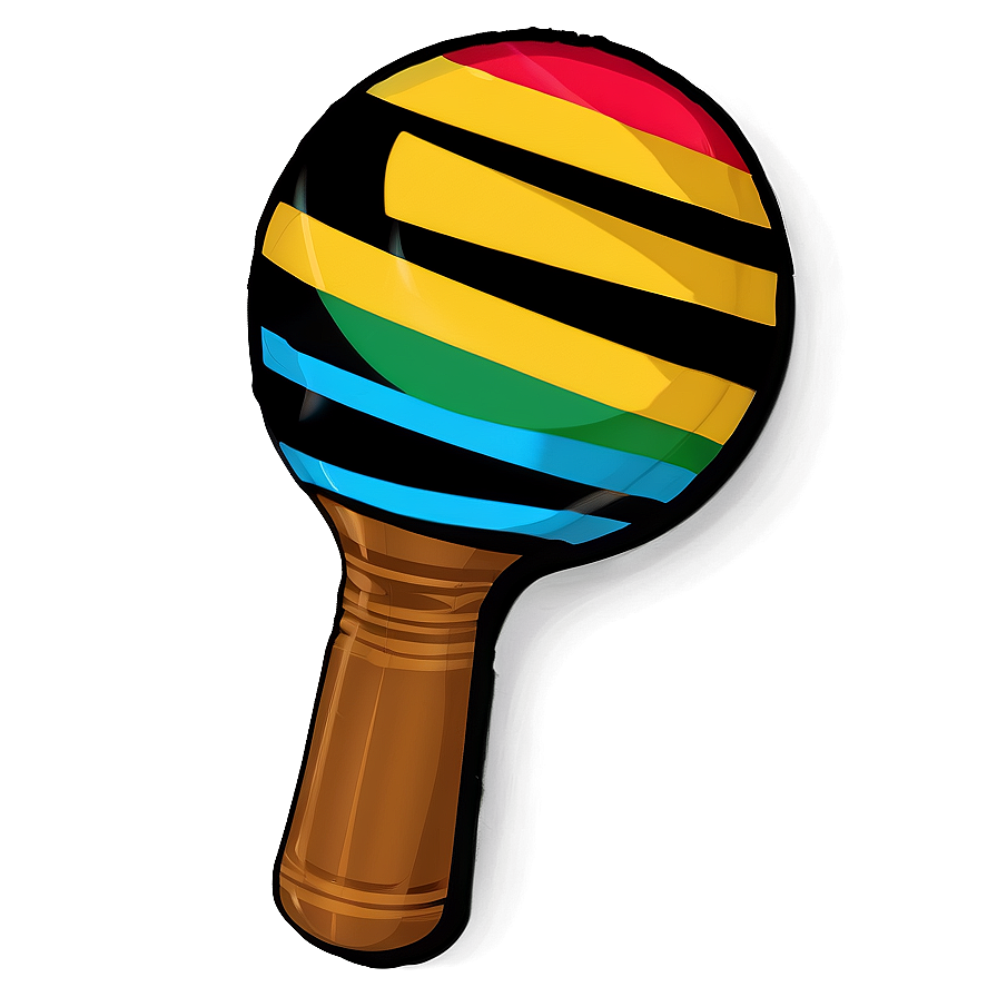 Maraca With Flags Png 39 PNG
