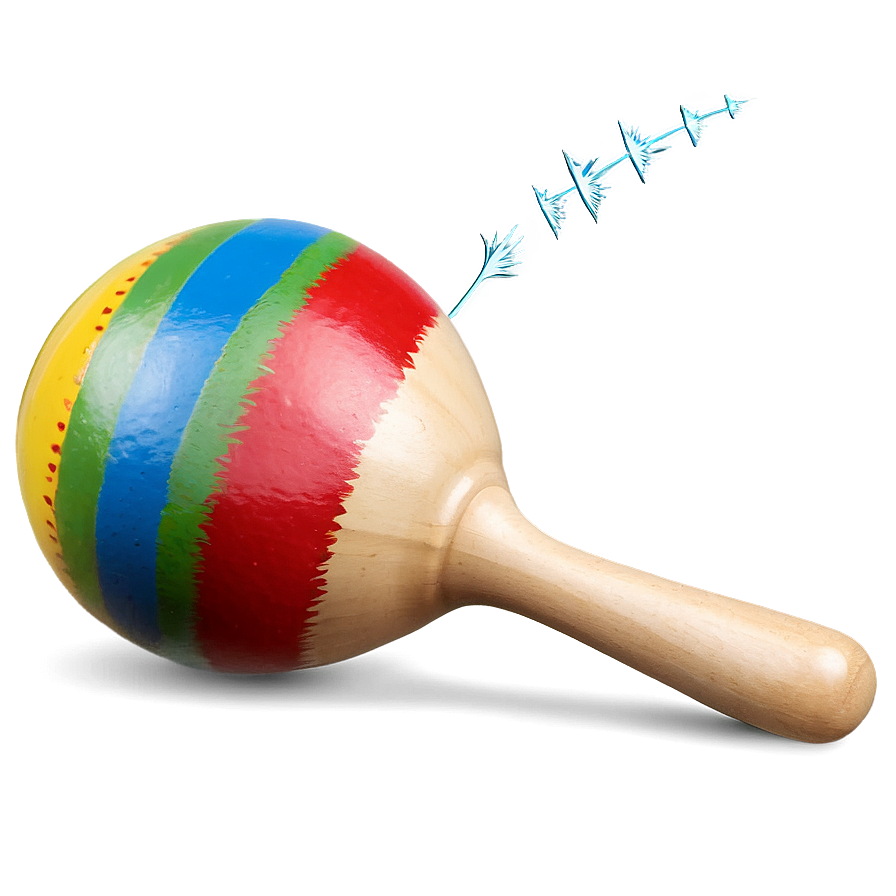 Maraca With Sound Waves Png 9 PNG