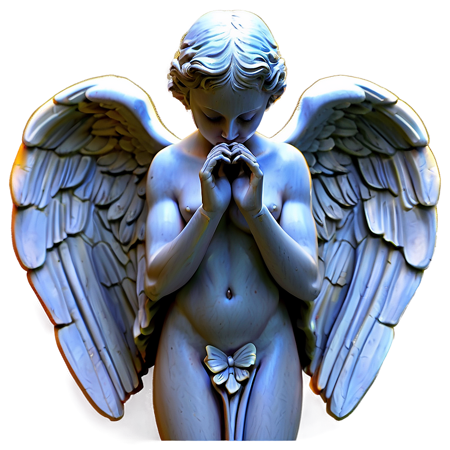 Marble Angel Statue Design Png 9 PNG