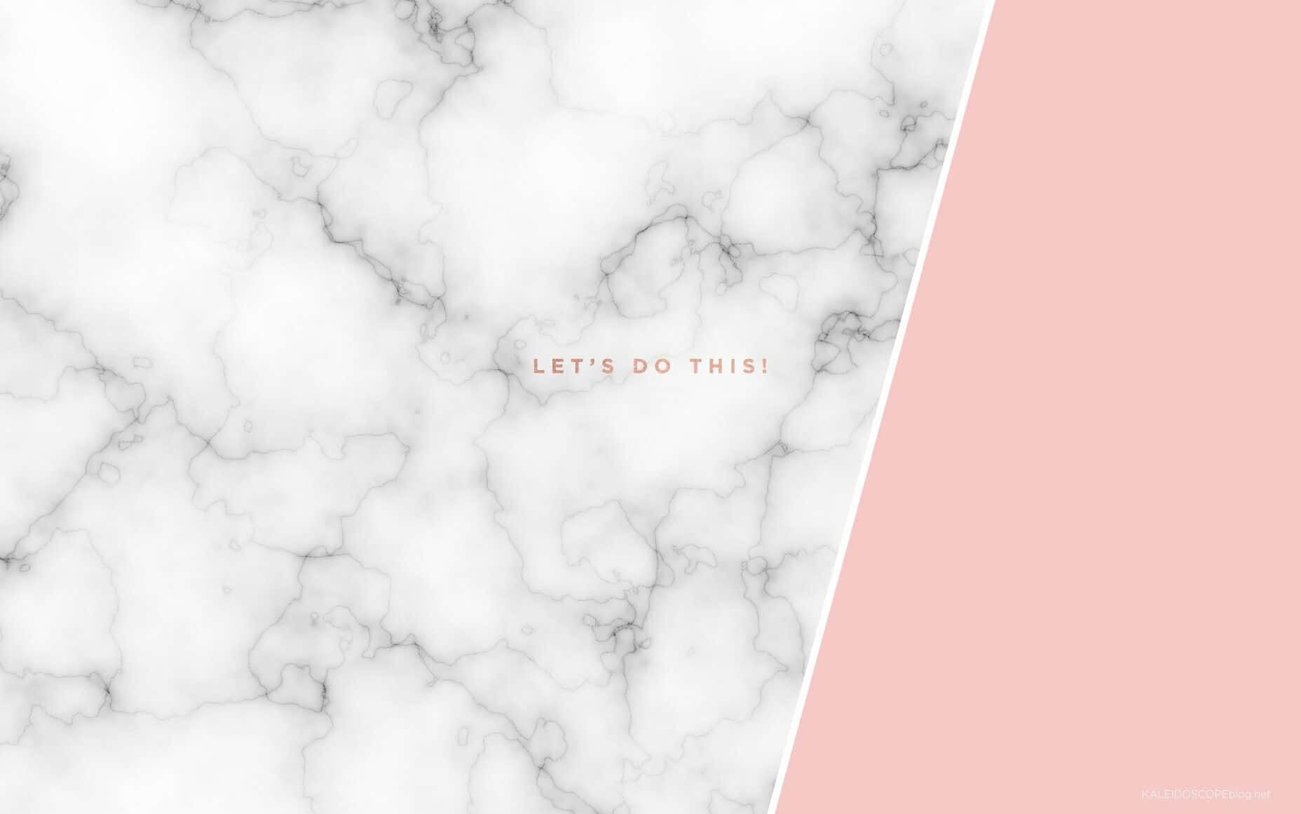 White And Grey With Peach Accent Marble Background