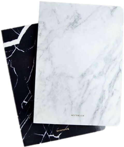 Marble Design Notebooks PNG