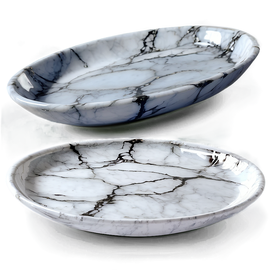 Marble Effect Serving Platters Png Jvv88 PNG