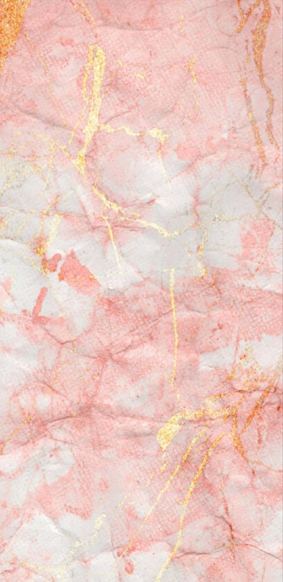 A Pink And Gold Marble Background Wallpaper