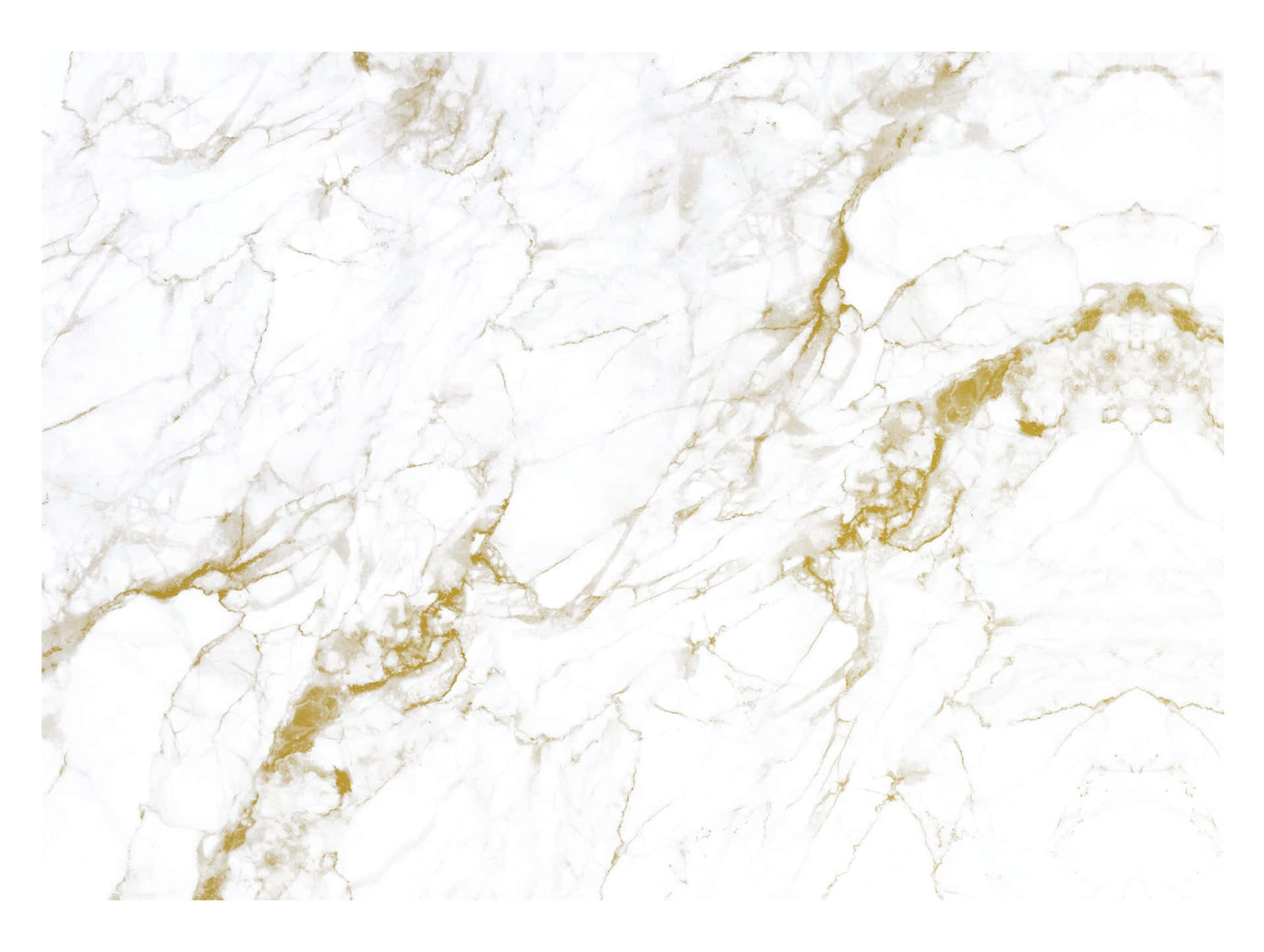 A White Marble Background With Gold And White Swirls Wallpaper